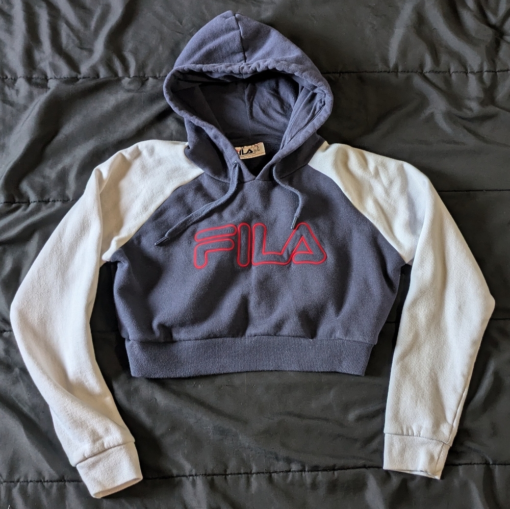 Fila Cropped Hoodie